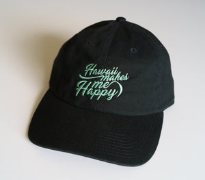 5 panel cap with Hawaii on it